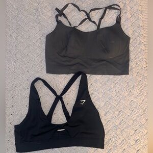Black Sports Bra Set